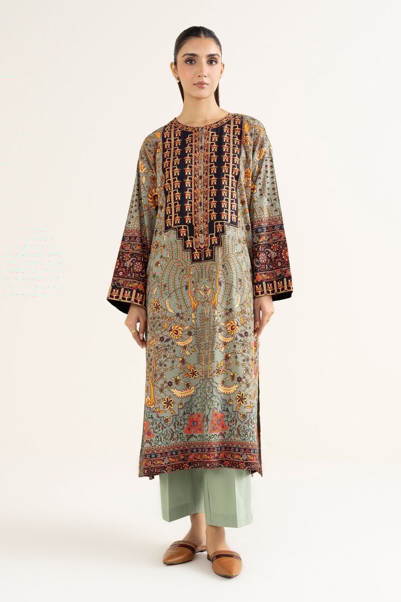 Embroidered Linen Viscose Shirt