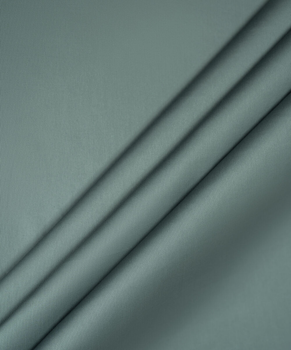 Men's Unstitched Two-Piece Dark Grey Cotton Dobby Suit