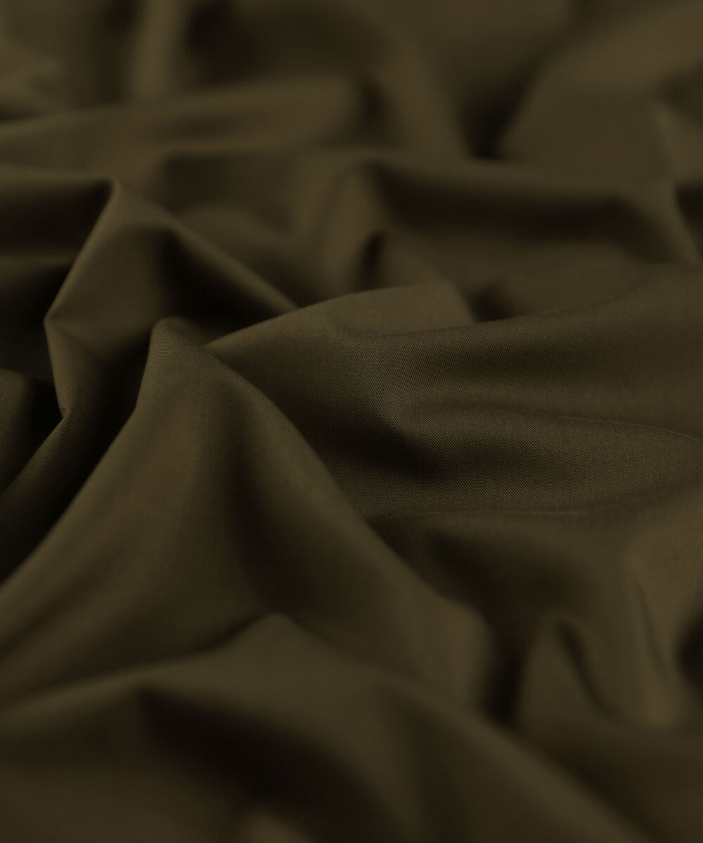 Men Unstitched Viscose Green Full Suit Fabric