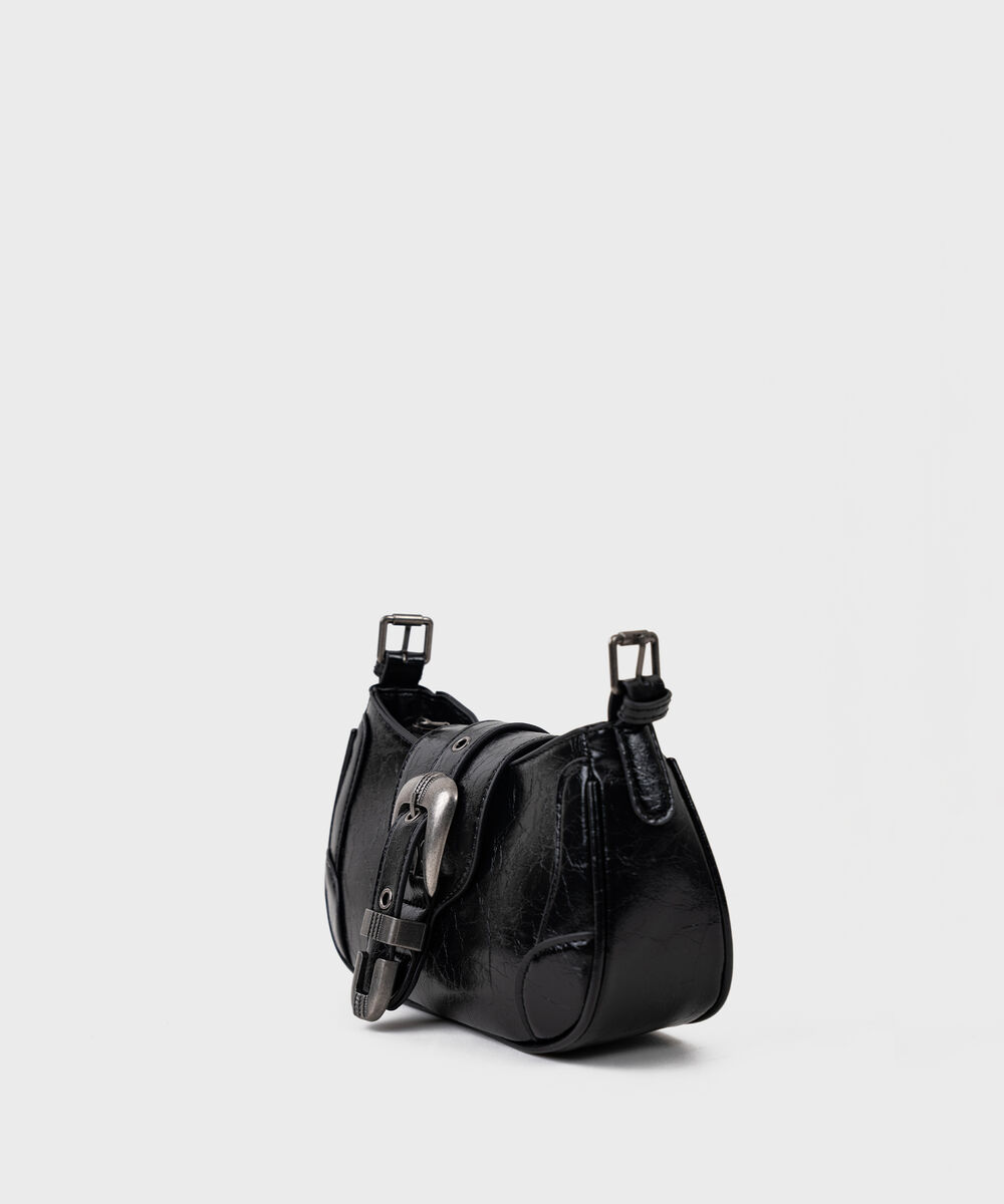 Women's Black Shoulder Bag