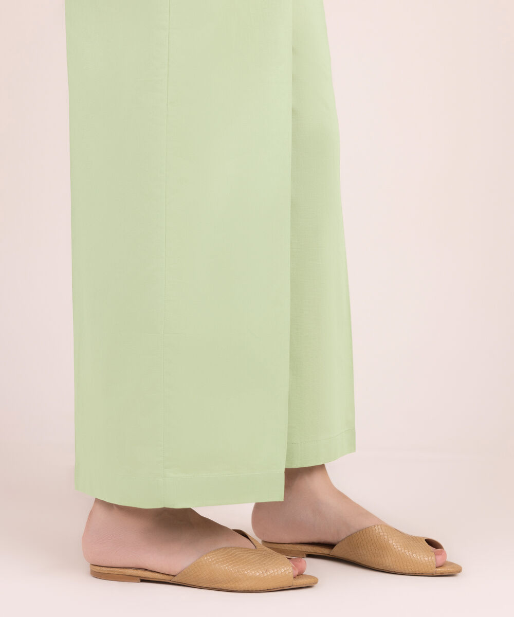 Women's RTW Cambric Solid Grey Culottes