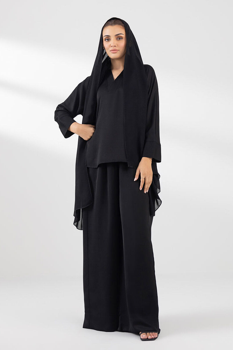 Flowy Shirt With Collar And Full Sleeves