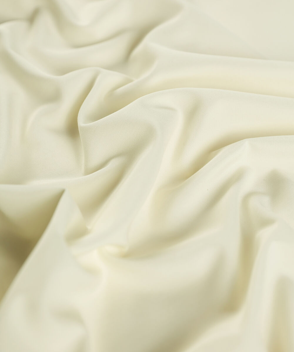 Men Unstitched Viscose Off-White Full Suit Fabric