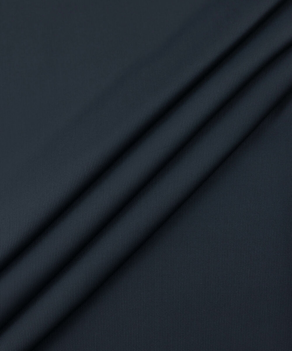 Men's Unstitched Two-Piece Premium Cotton Satin Slate Grey Suit.