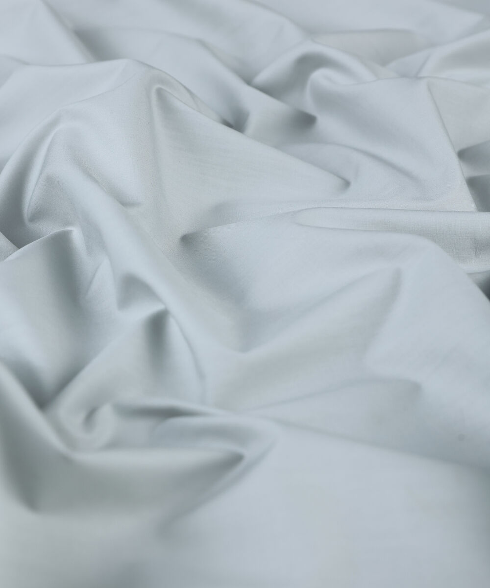 Men Unstitched Cotton Grey Full Suit Fabric