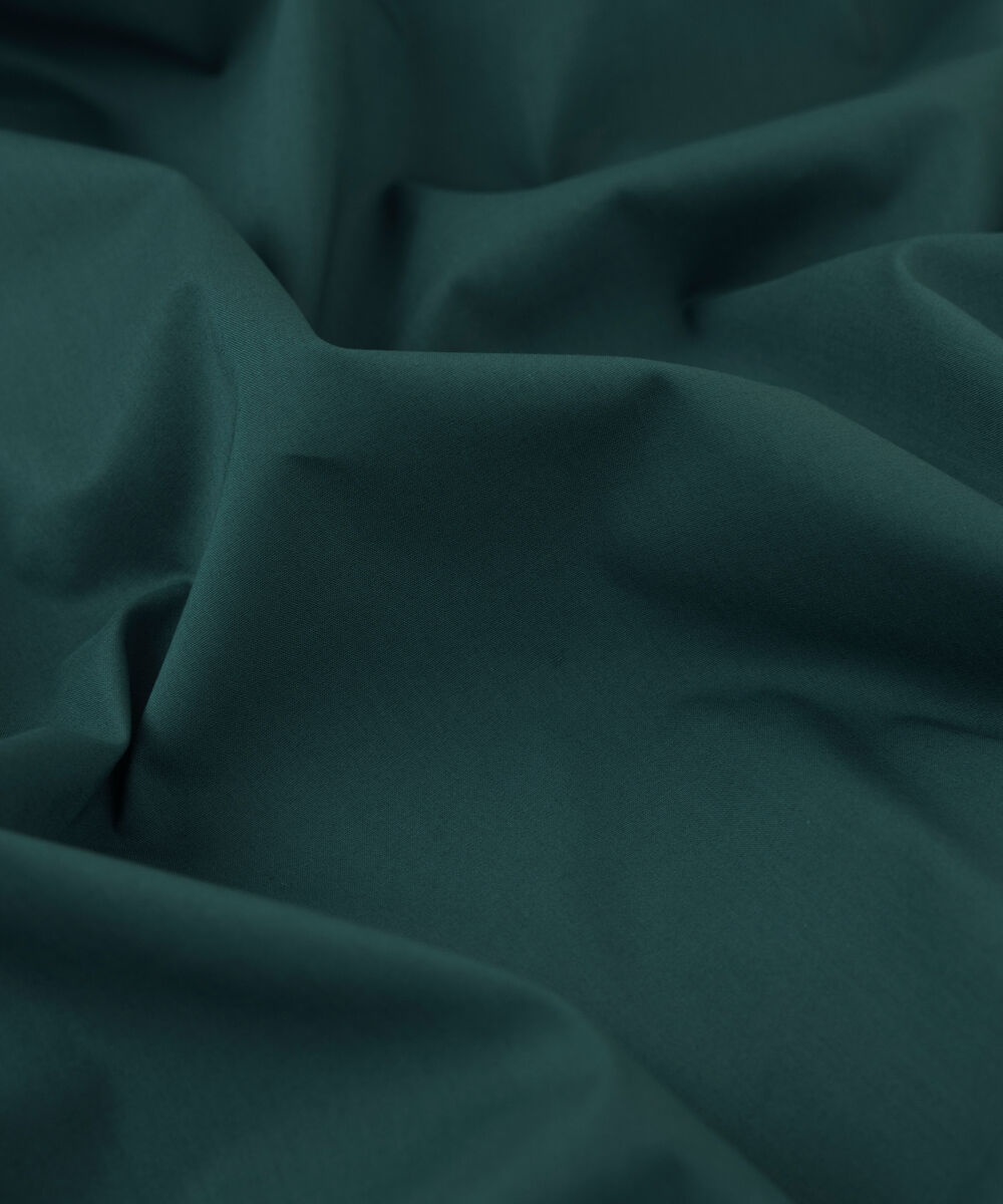 Men's Unstitched 2-Piece Premium Cotton Teal Green Suit