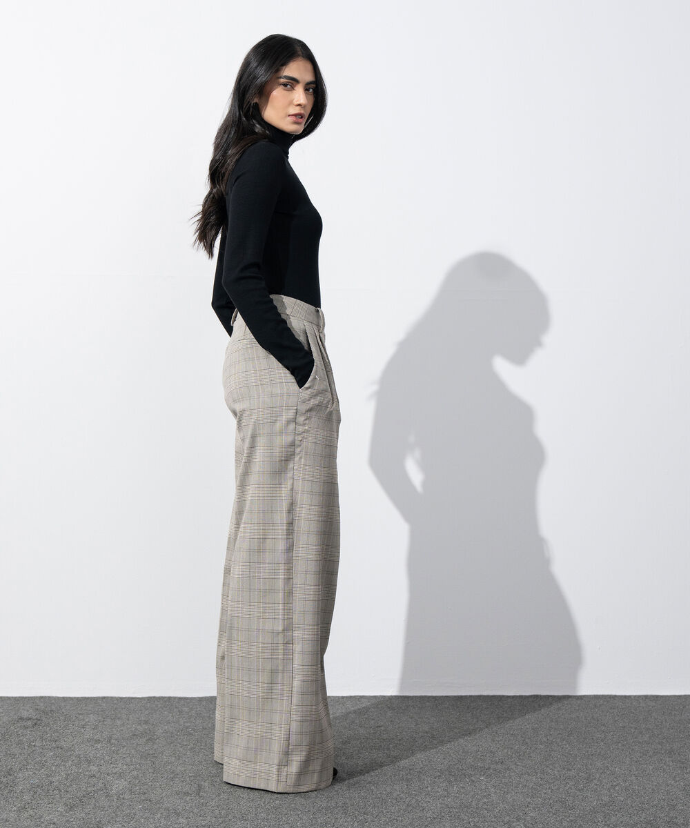 Women's Western Wear Black Turtle Neck Ribbed Top