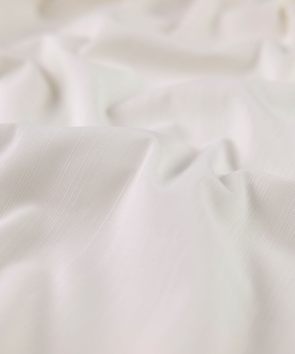 Men's Unstitched Off White Cotton Khaddar Suit