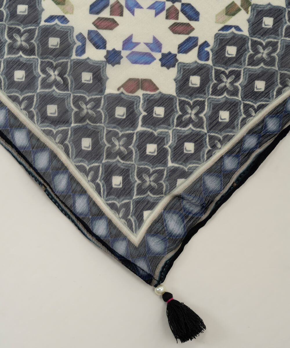 Blended Chiffon Printed Dupatta