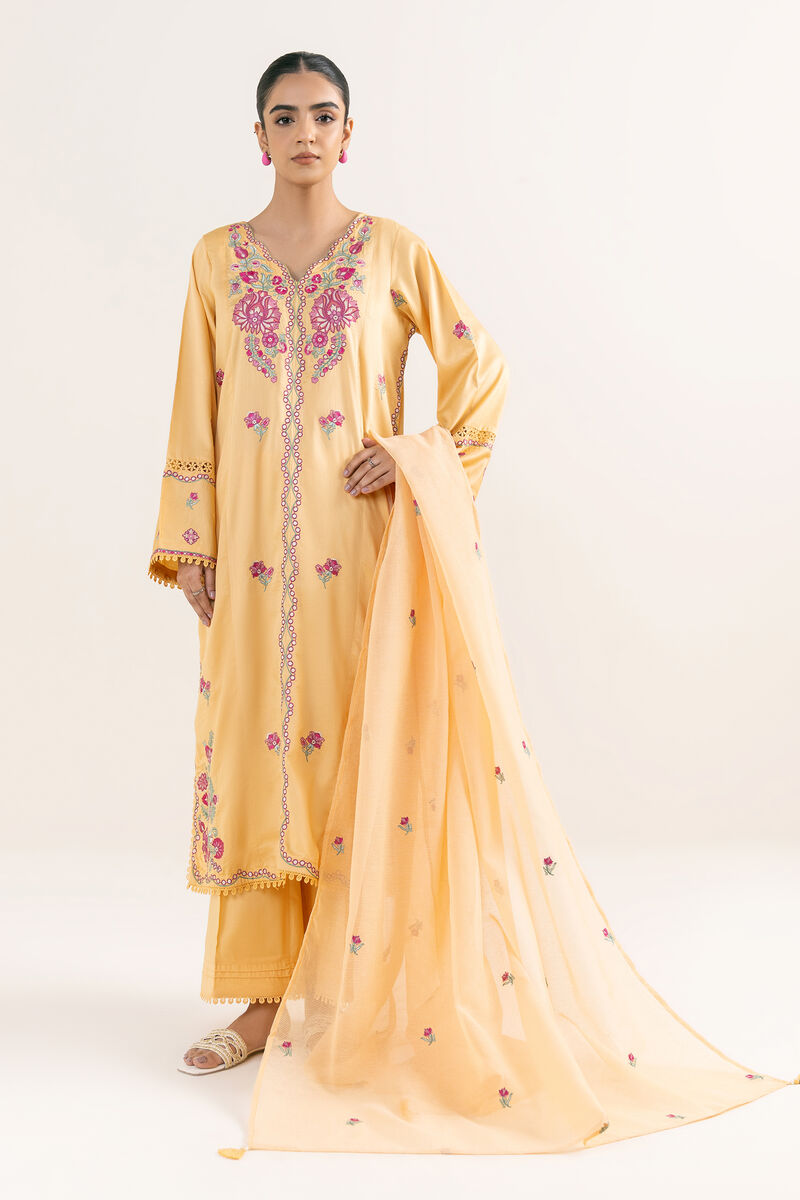 Embroidered Karandi Dupatta