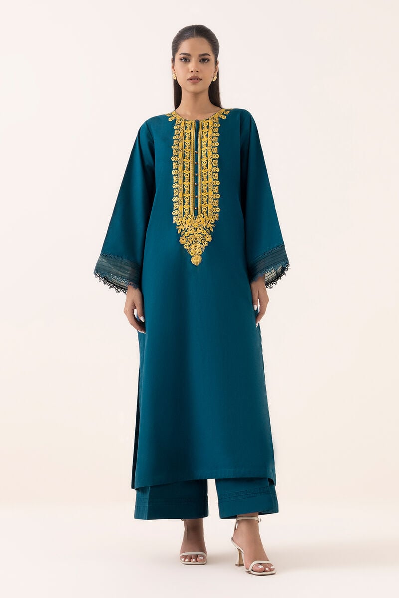 Embroidered Cambric Shirt