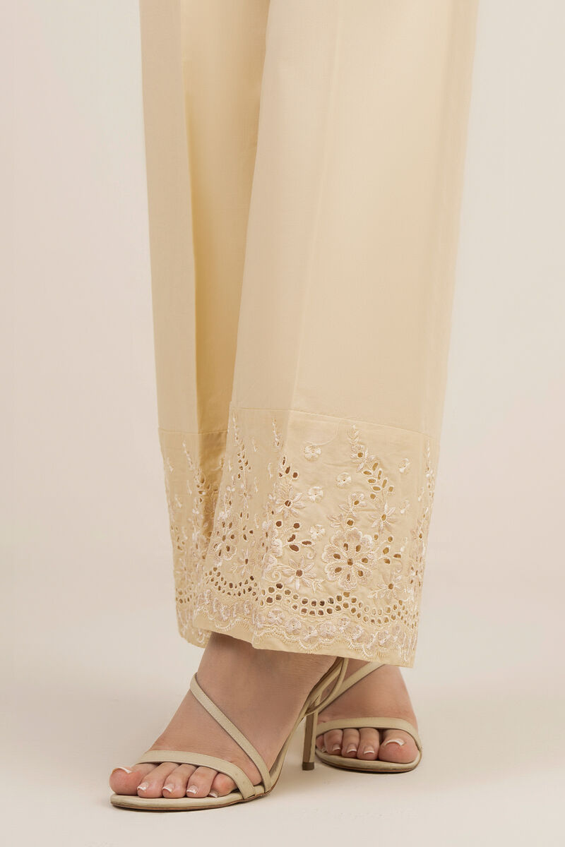 Embroidered Cotton Culottes