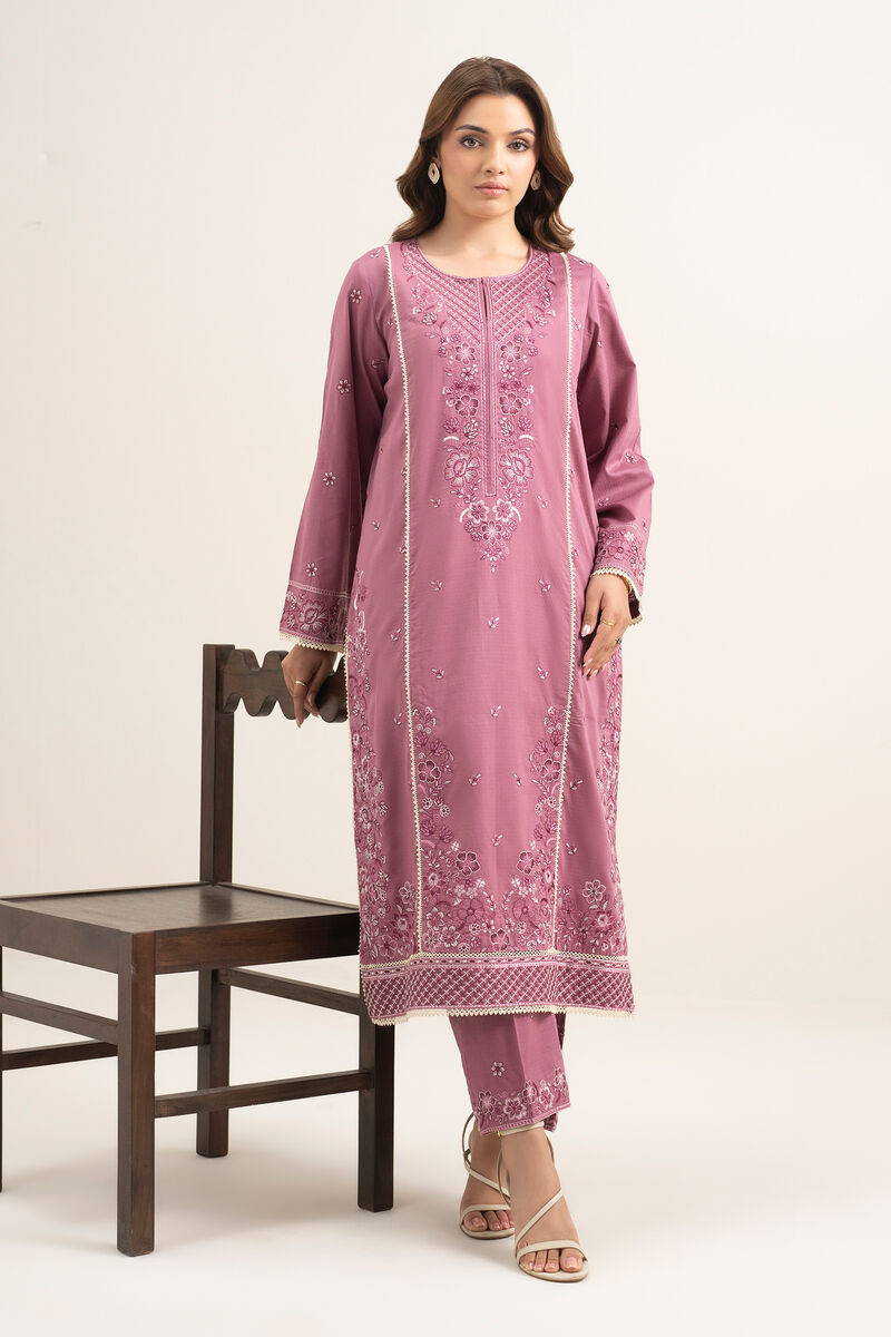 Embroidered Dobby Shirt