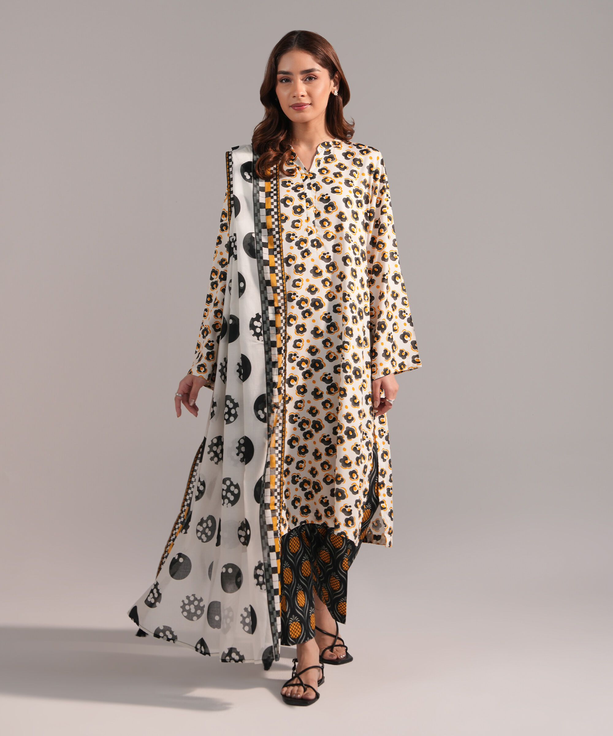 Printed Dupatta PBSCAHMV655D