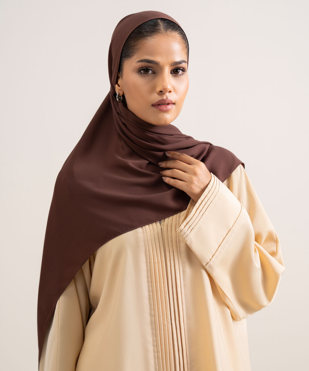 Women's Ash Brown Hijab