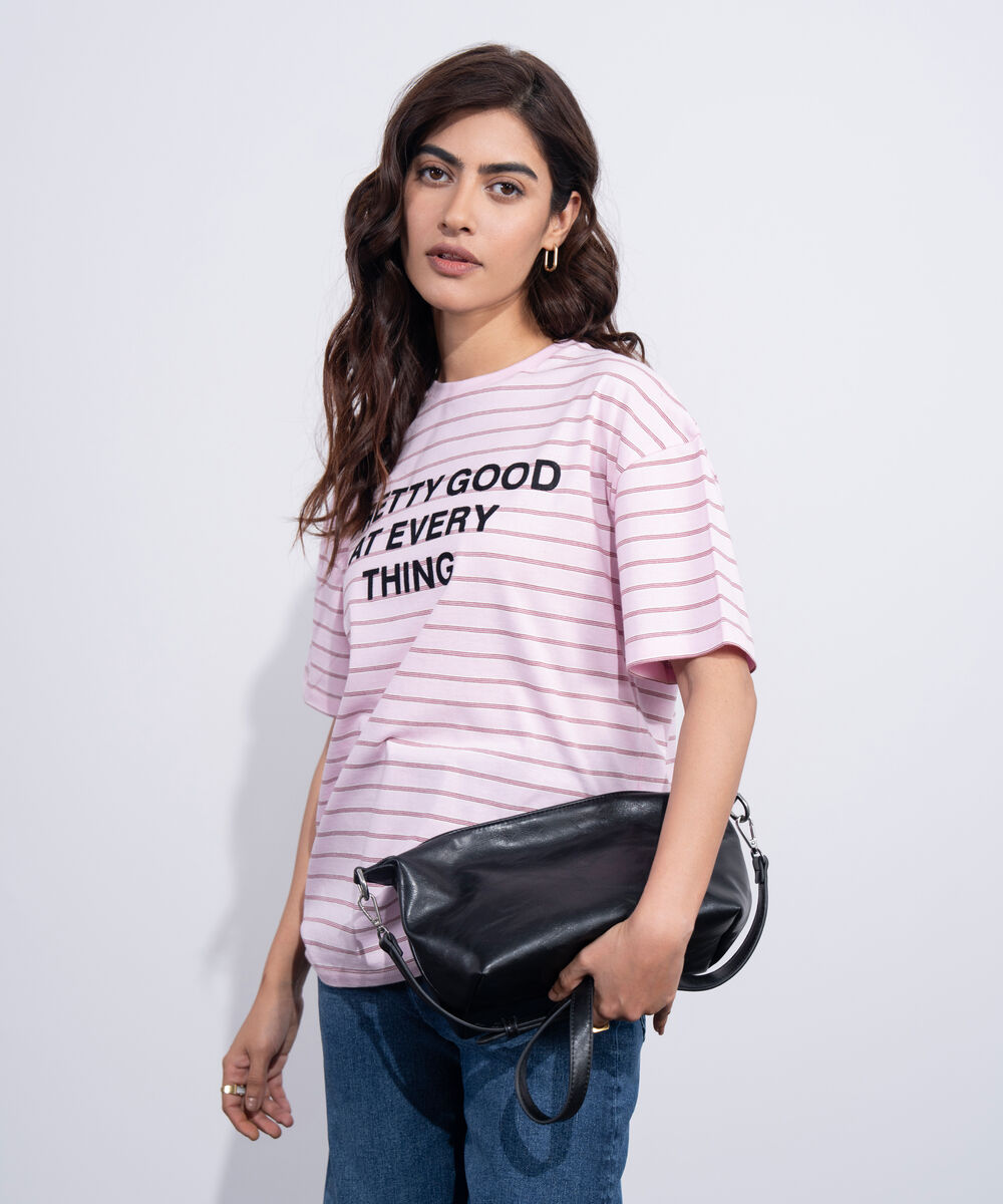 Women's Western Multi Relaxed Fit Graphic T-Shirt
