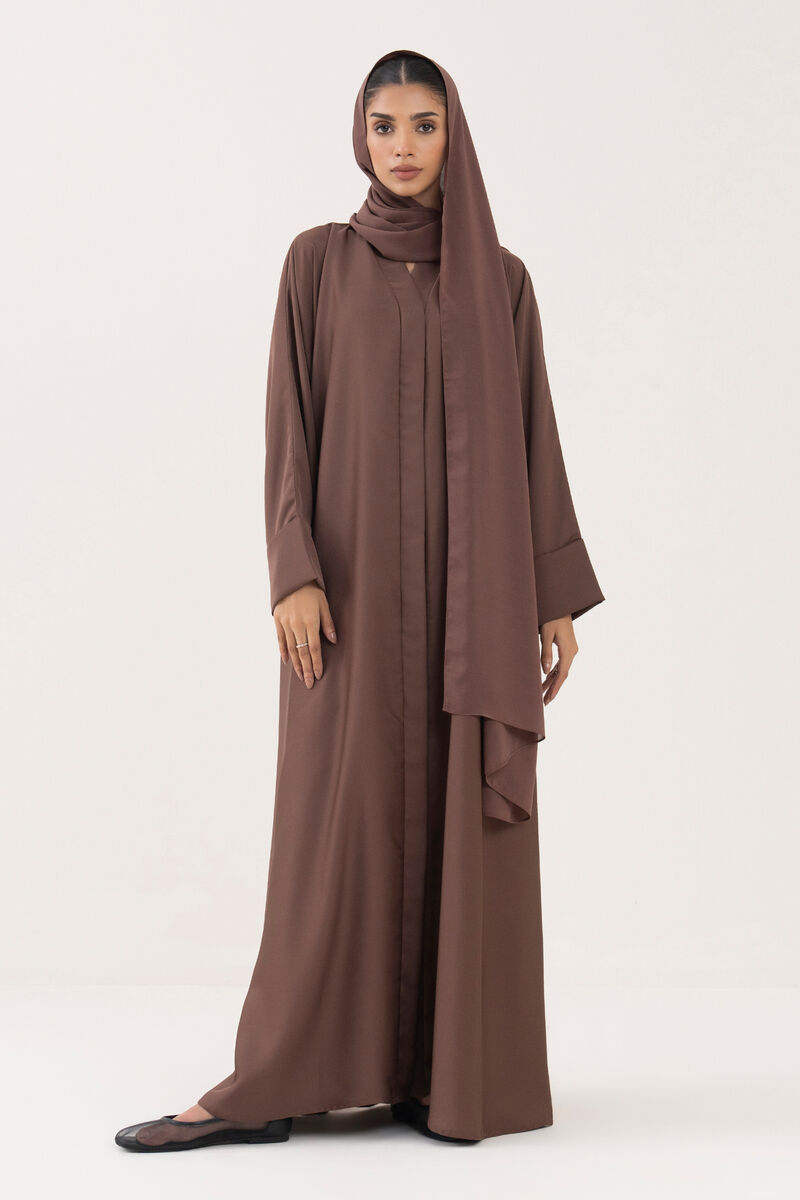 Button Through Kimono Abaya