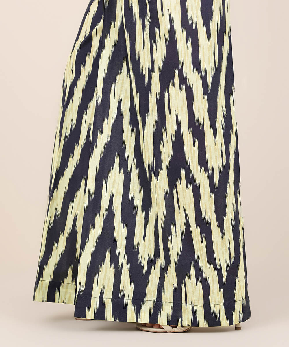 Women's RTW Cambric Multi Printed Flared Pants