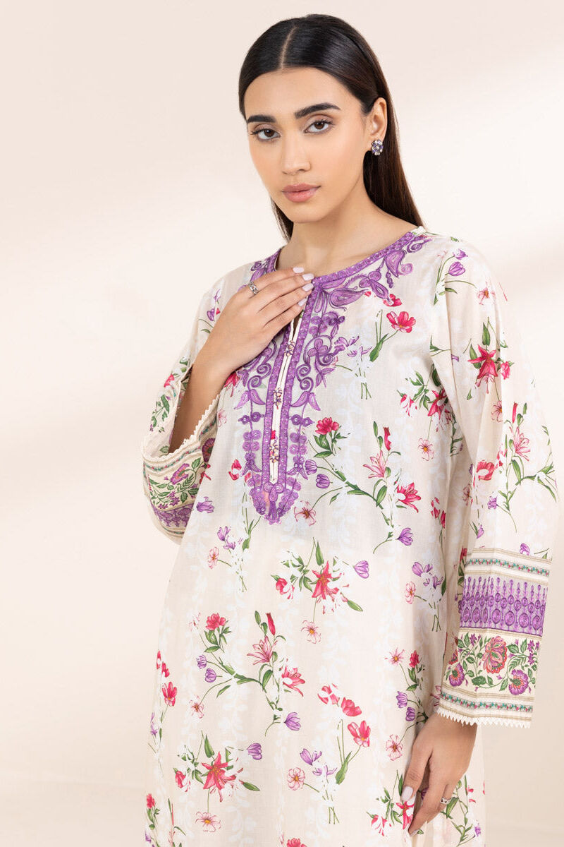 Embroidered Cambric Shirt