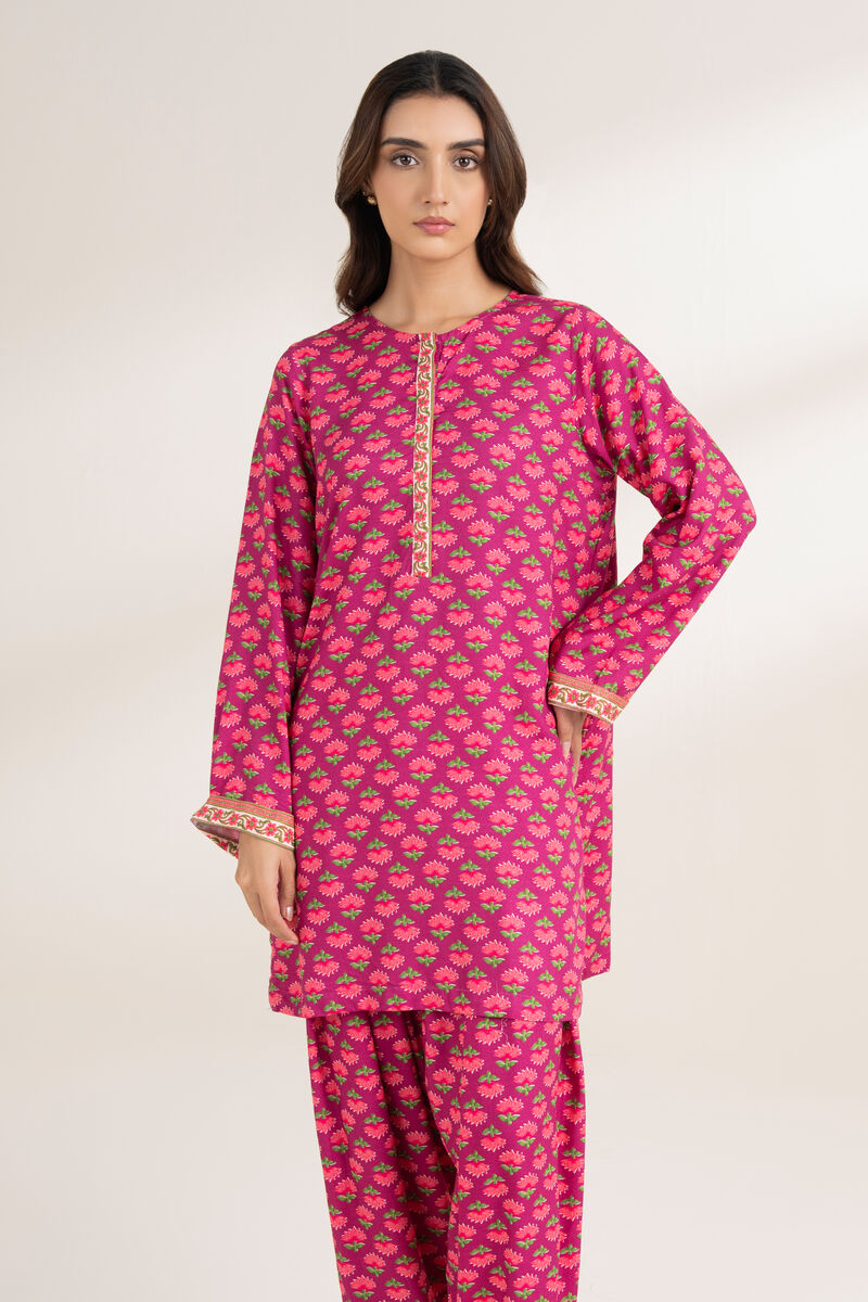 Printed Arabic Dobby Shirt