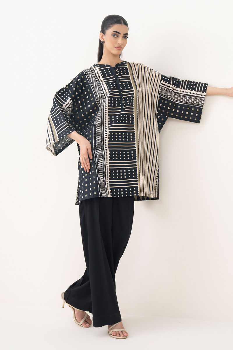 Printed Light Khaddar Shirt