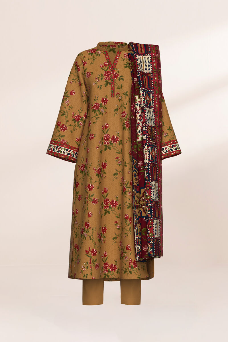 3 Piece - Printed Lawn Suit