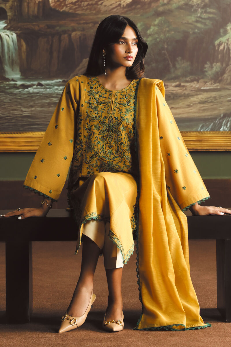 Solid Manaar Dupatta