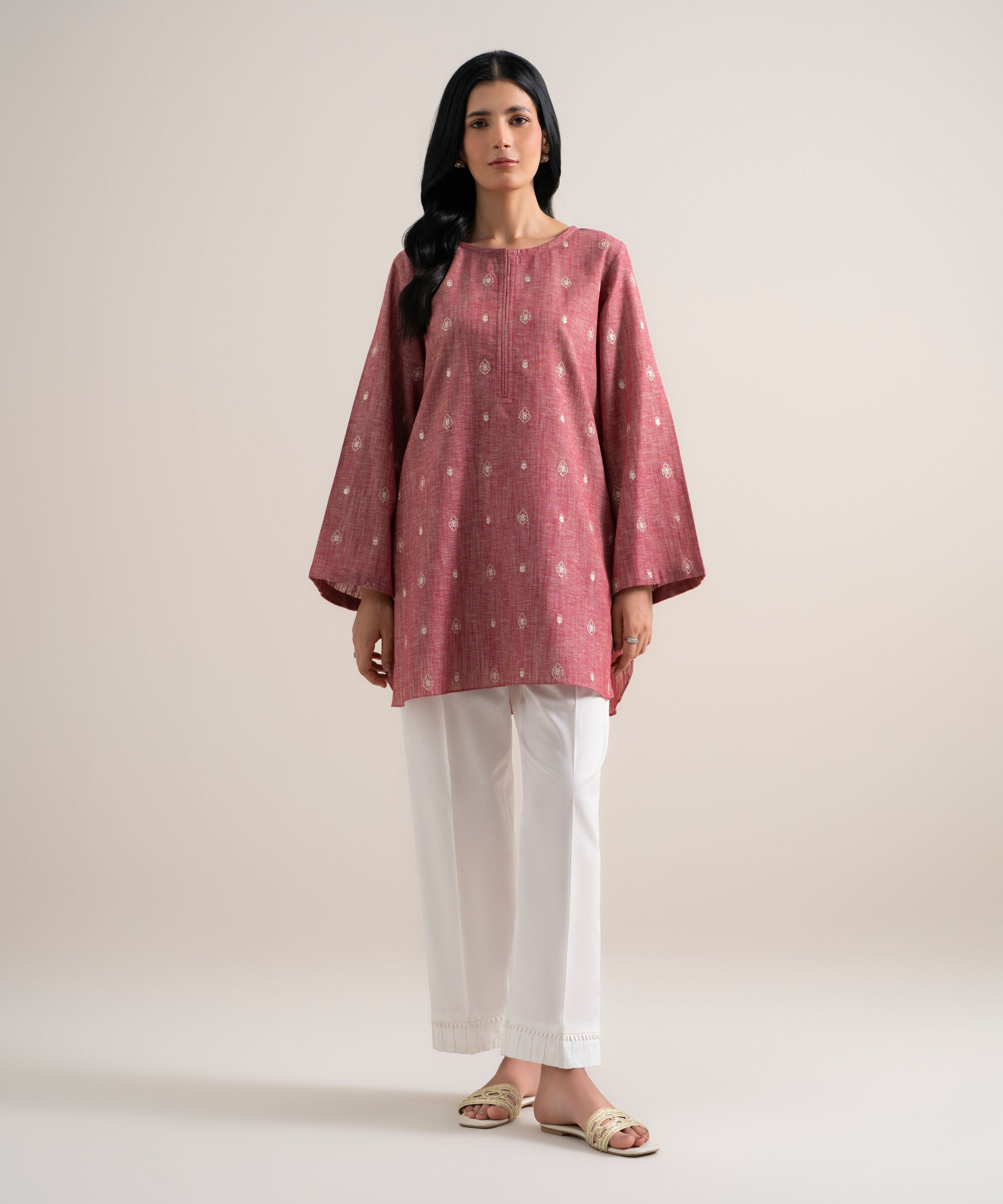 Unstitched Cotton Linen Shirt 0002472FUS4B