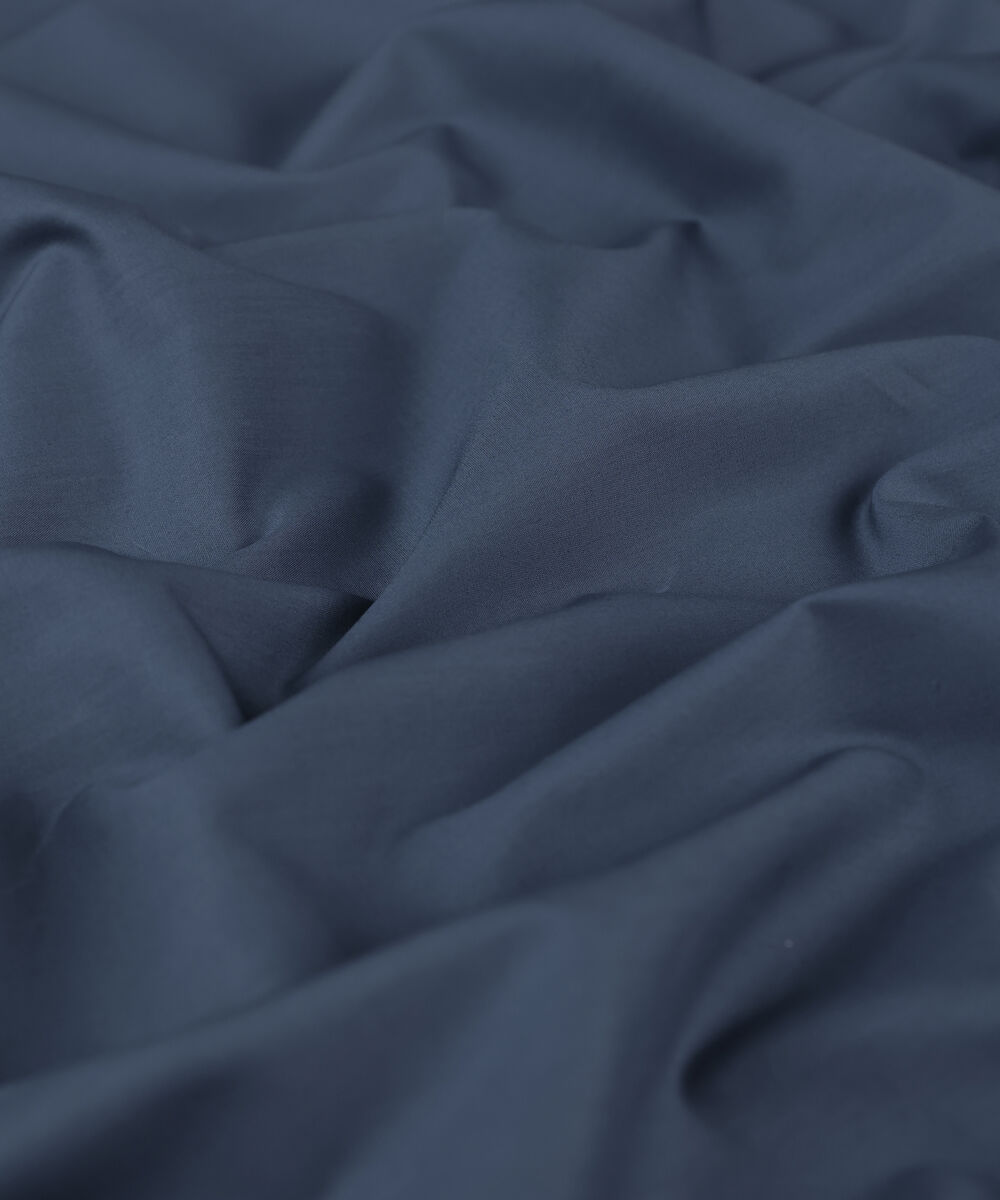 Men Unstitched Cotton Grey Full Suit Fabric