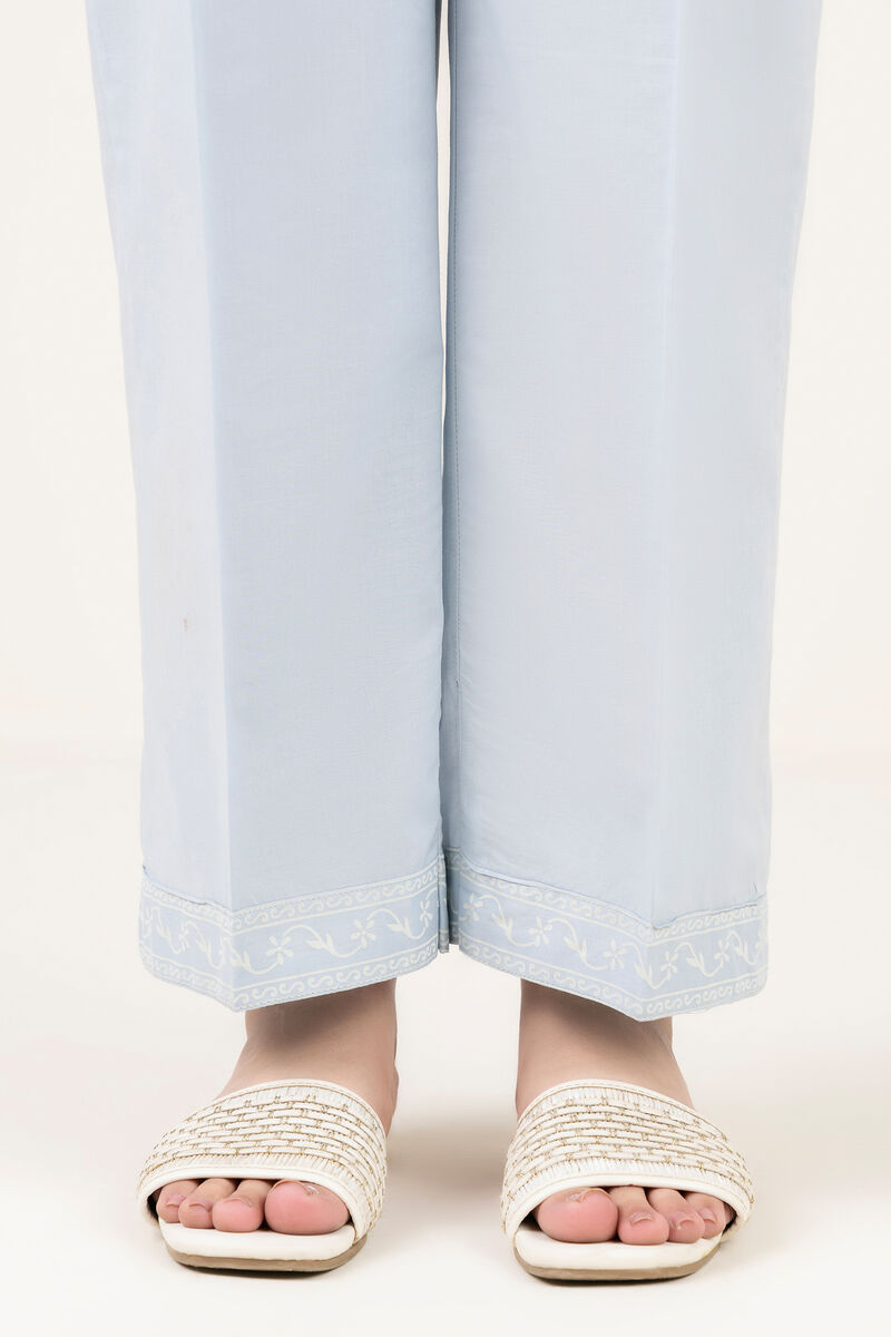 Solid Cambric Straight Pants