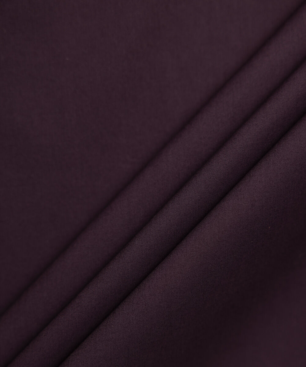 Man - Purple Embroidered Cotton Suit