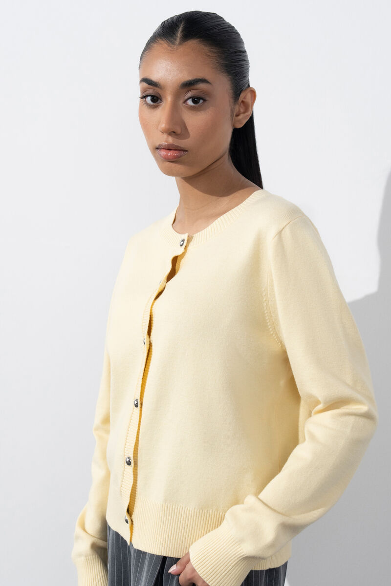 Regular-Fit Knit Cardigan