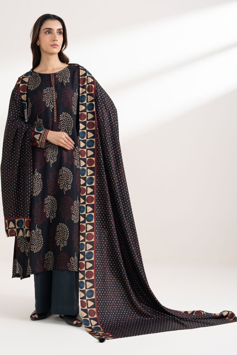 Printed Linen Dupatta