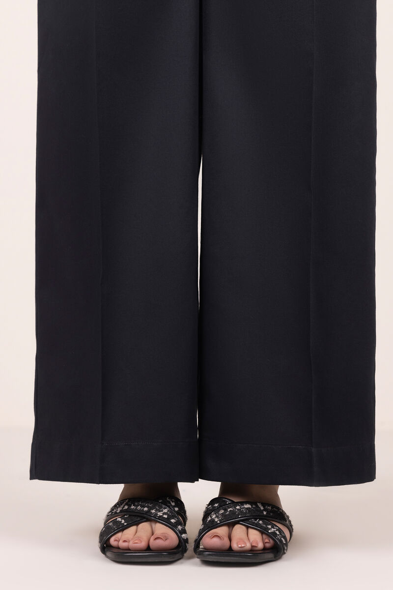 Solid Cambric Flared Pants