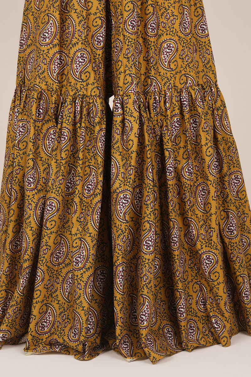 Printed Cambric Gharara