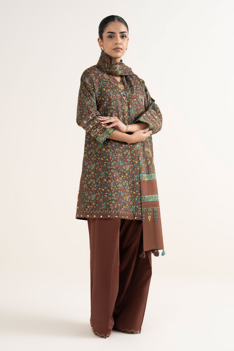 3 Piece - Embroidered Lawn Suit