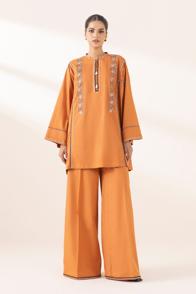 Embroidered Dobby Shirt