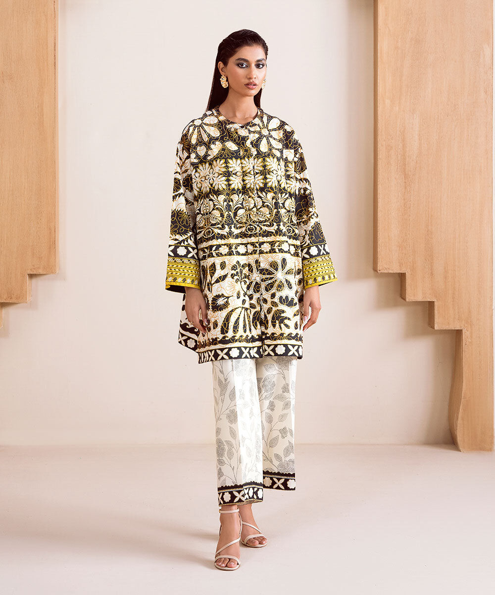 Woman - Multi Embroidered Cambric Shirt