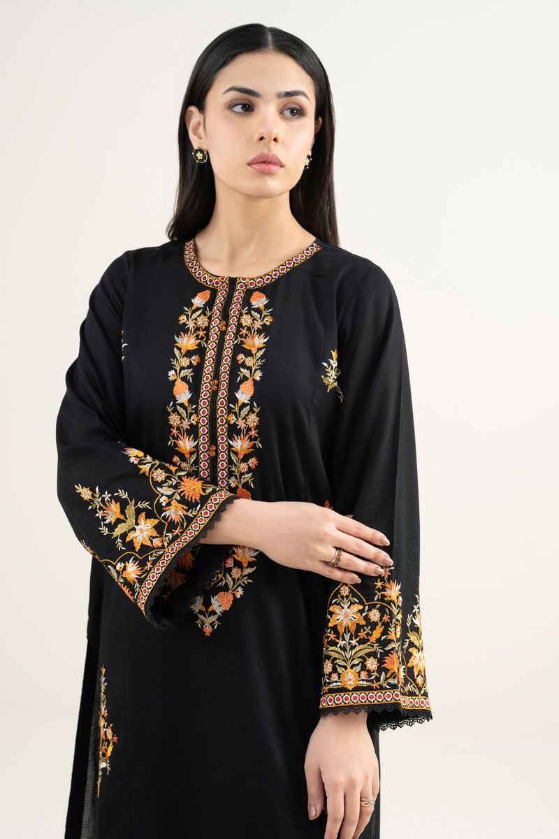 Embroidered Dobby Shirt