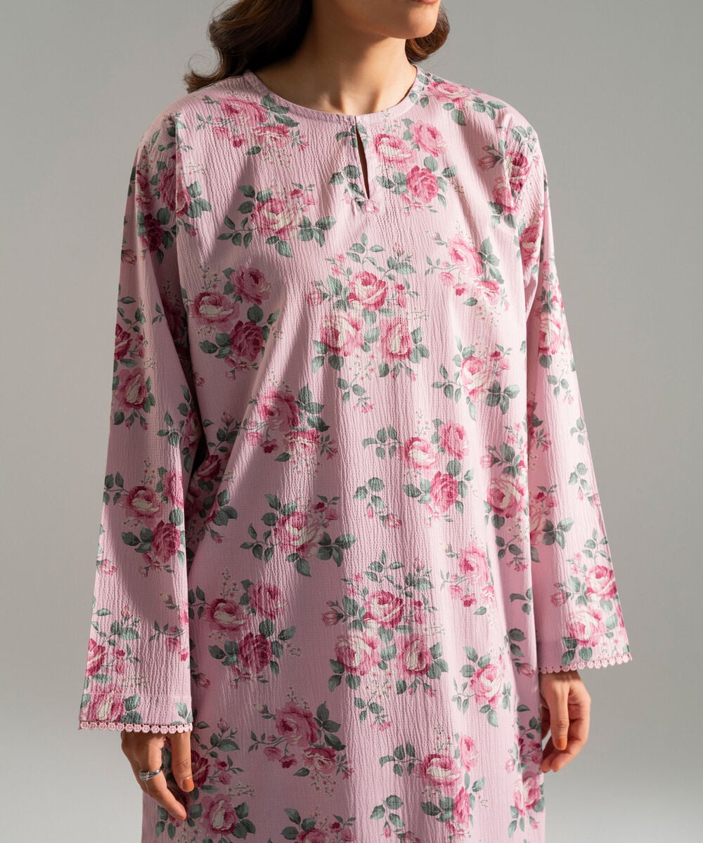 2 Piece - Embroidered Seersucker Suit — Sapphire view 4