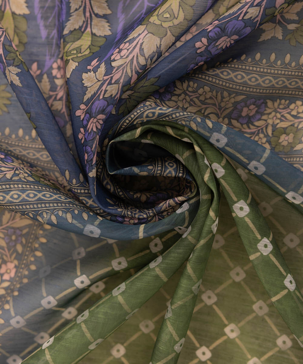 Woman - Multi Printed Manaar Dupatta