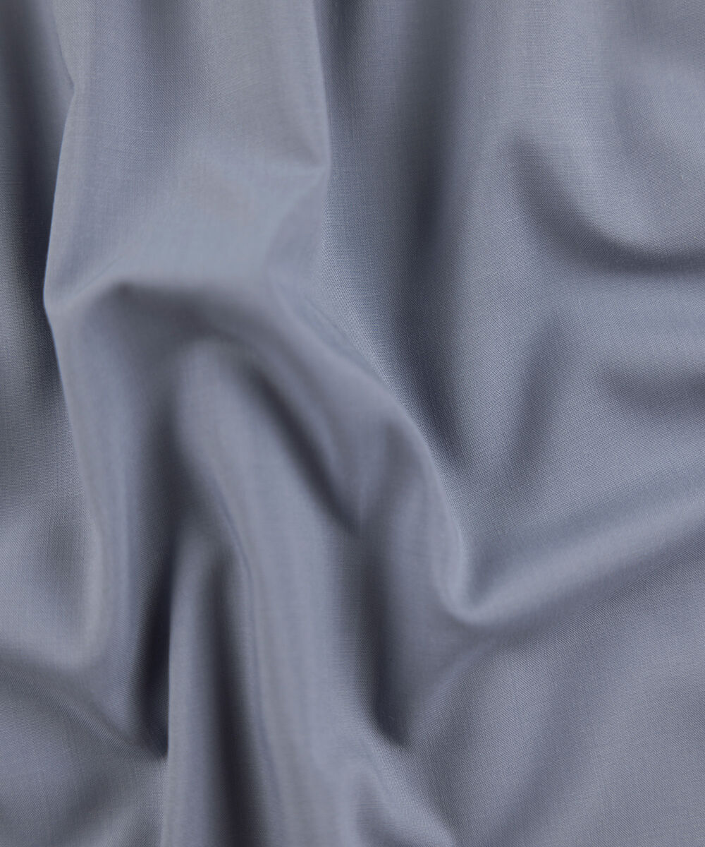 Men's Unstitched Two-Piece Refined Wash and Wear Navy Blue Suit.