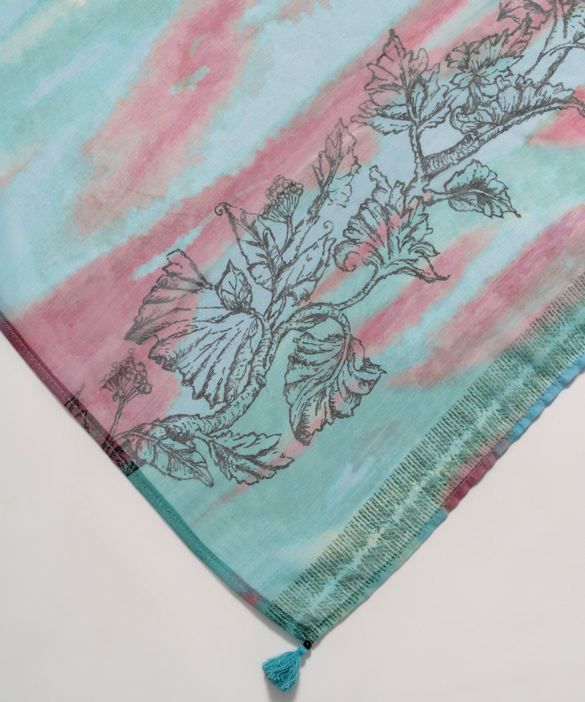 Printed Dupatta PRW26C1010DB