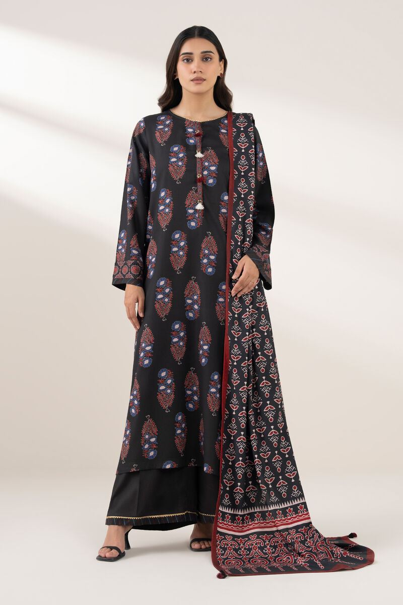 Printed Linen Dupatta