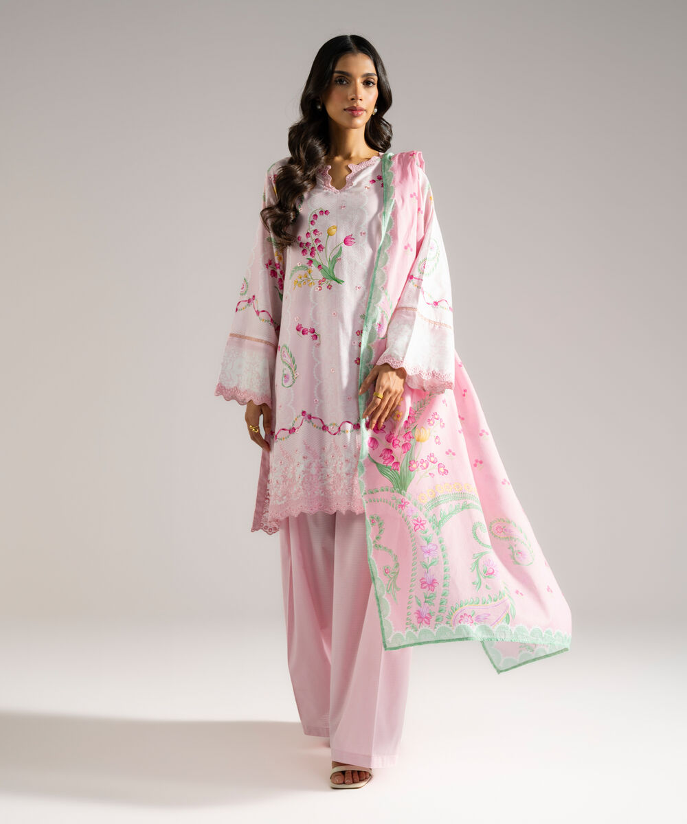 Printed Dupatta PRW26SV930DB