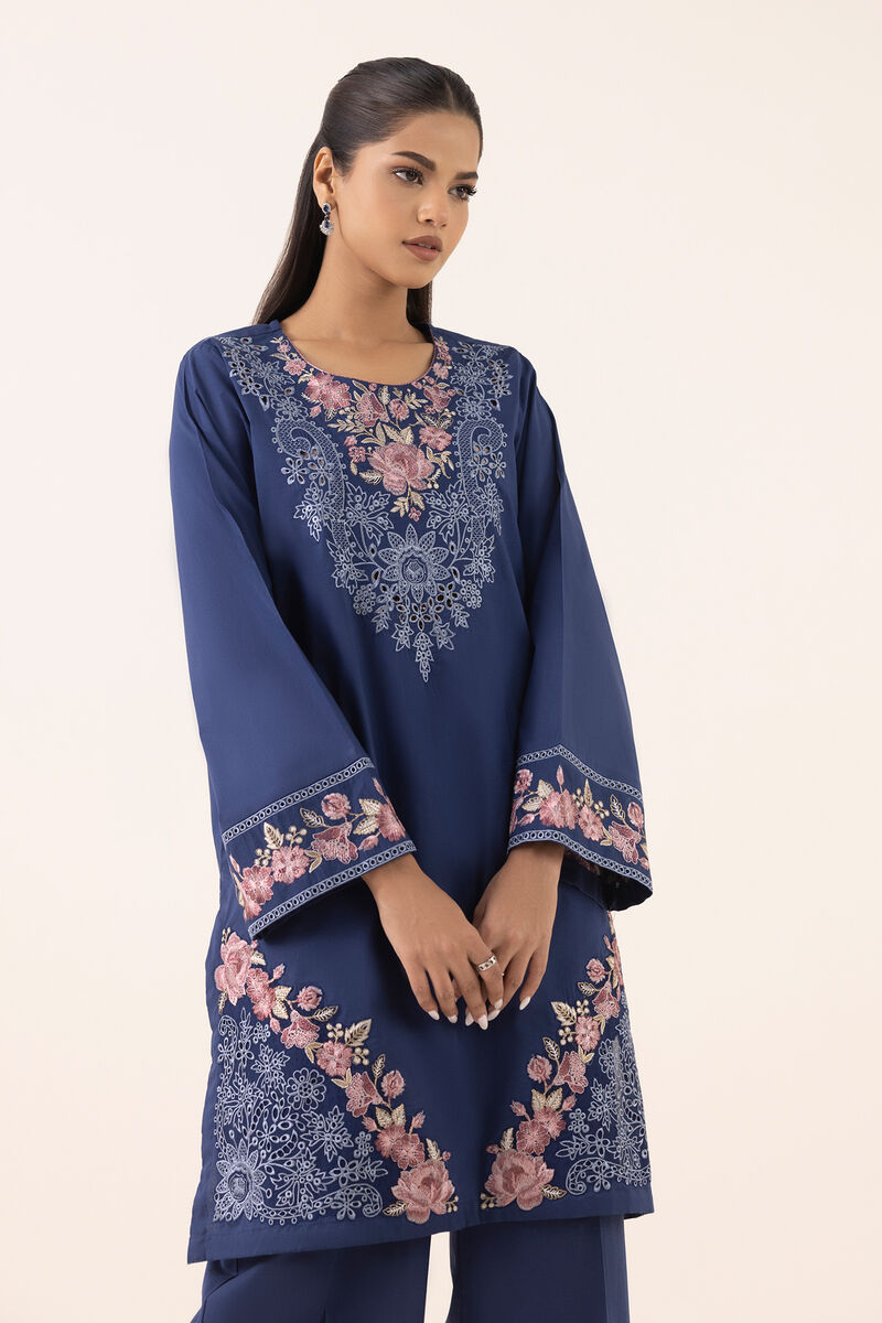 Embroidered Cambric Shirt