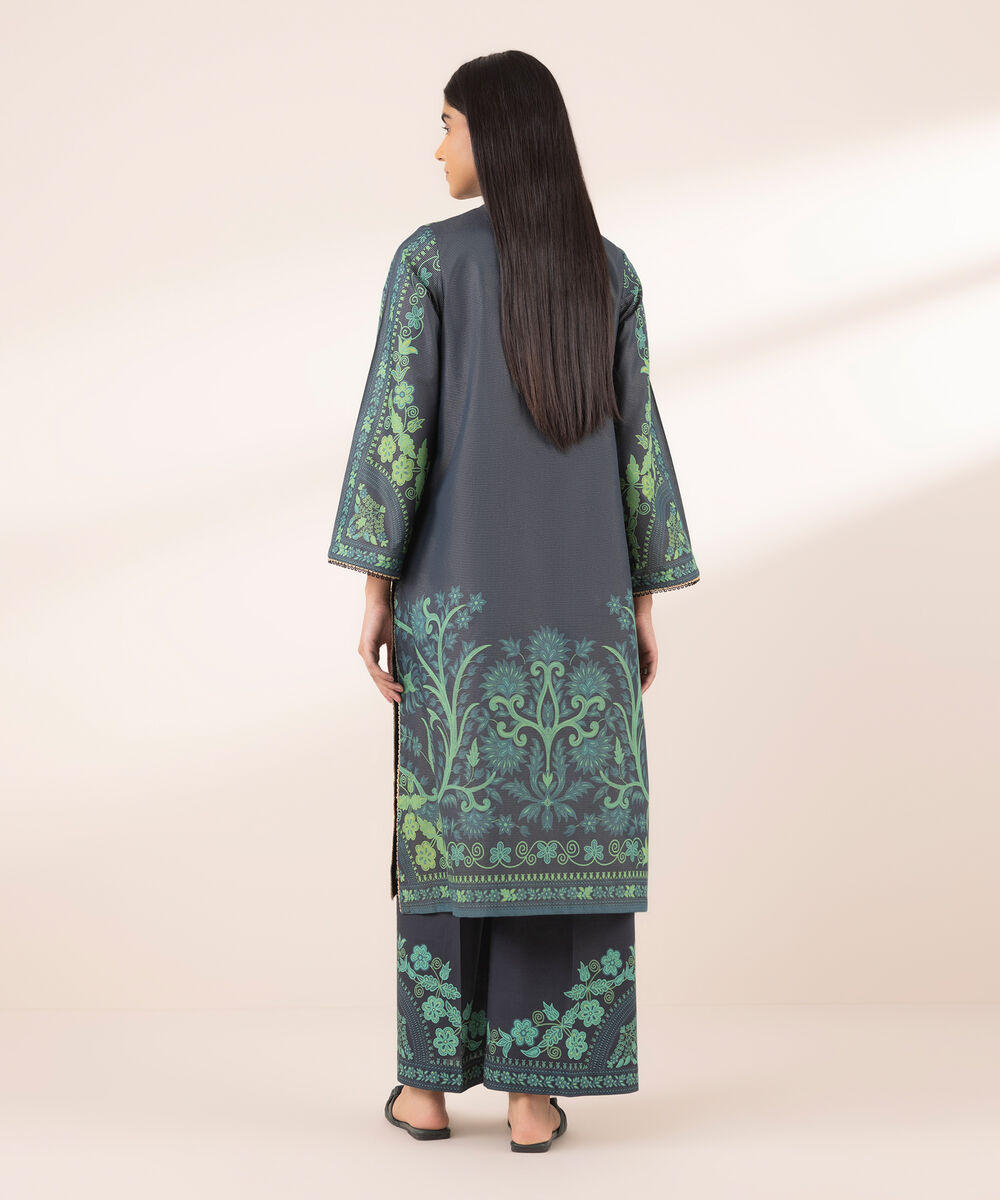 Women's RTW Zari Lawn Multi Printed A-Line Shirt