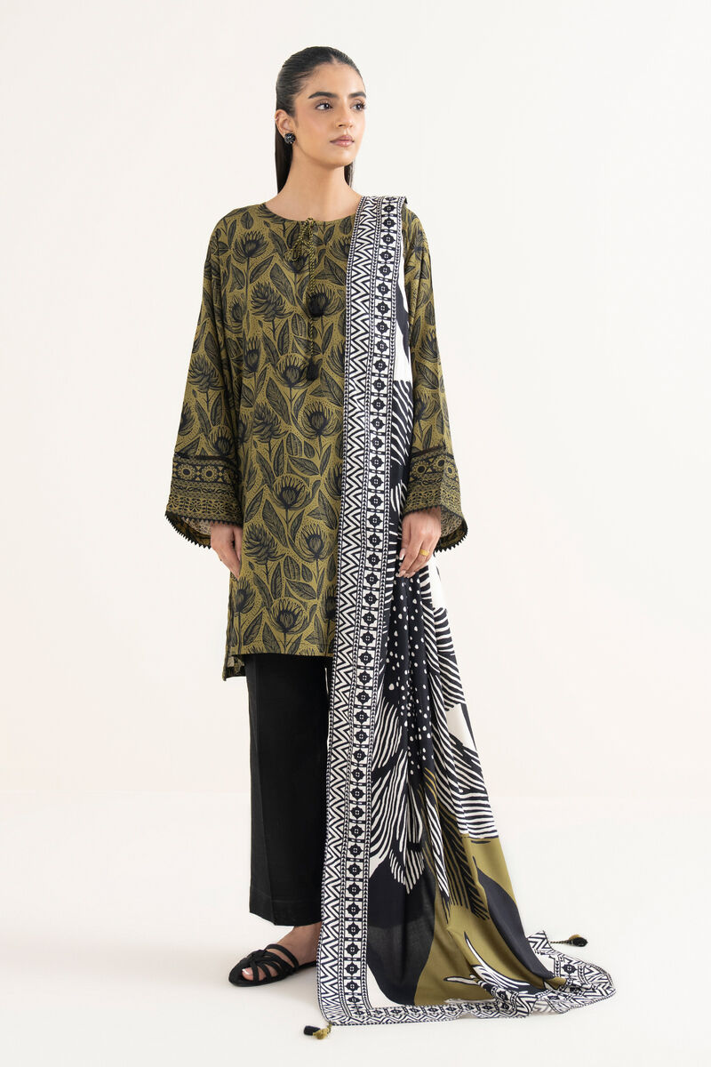 Printed Cotton Viscose Dupatta