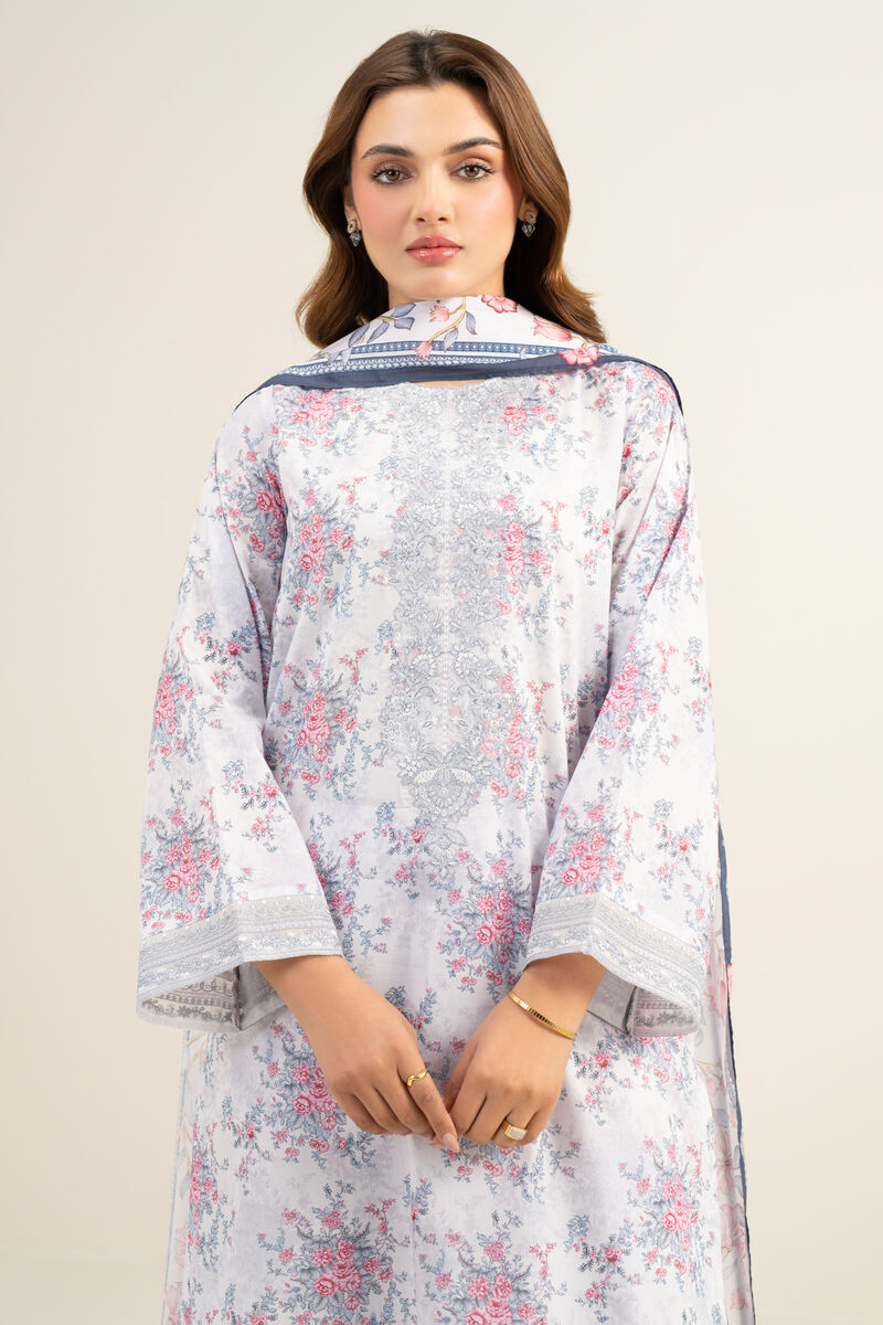 3 Piece - Embroidered Lawn Suit