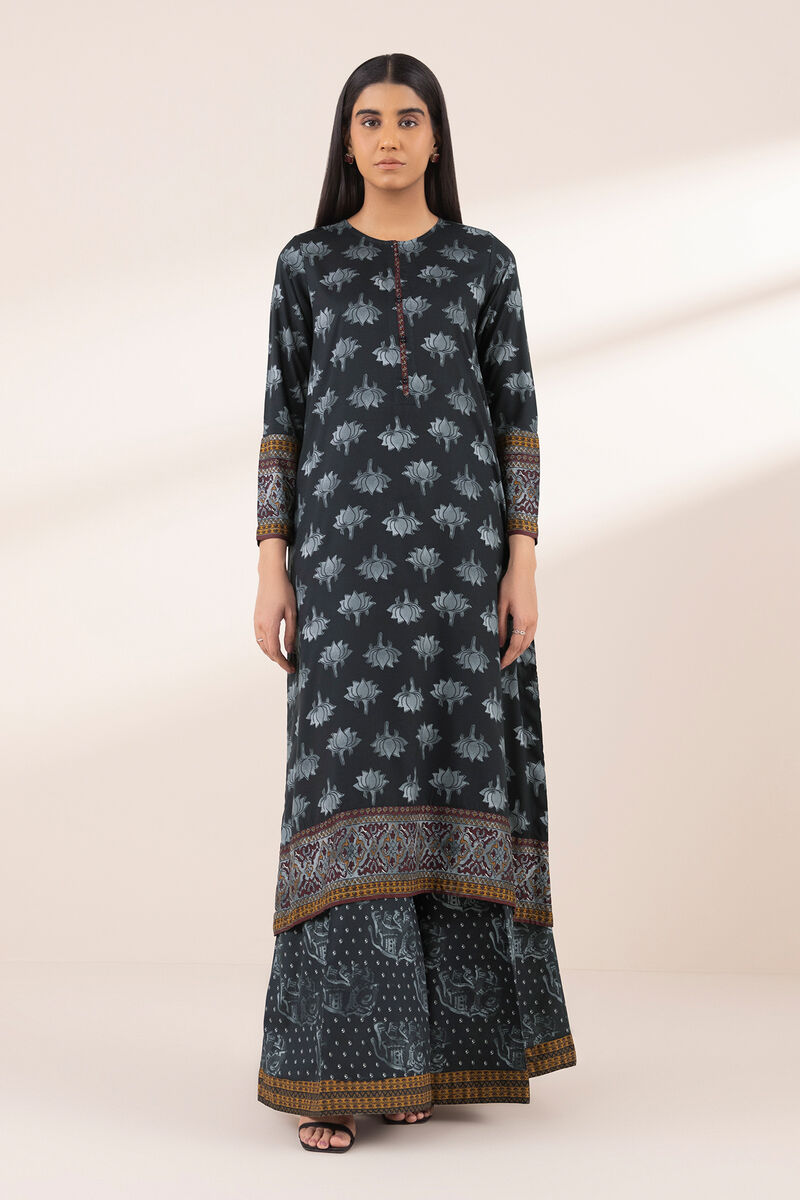 Printed Arabic Lawn Shirt